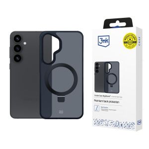 Pouzdro na Samsung Galaxy S25 - 3mk Smoke Case Mag&Stand