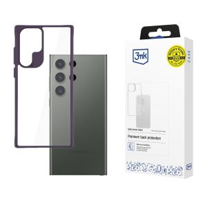 Pouzdro na Samsung Galaxy S24 Ultra - 3mk Satin Armor Case+ Purple