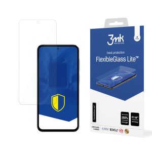Nerozbitné hybridní sklo na Samsung Galaxy M35 - 3mk FlexibleGlass Lite