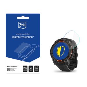 Ochranné sklo na displej chytrých hodinek Garmin Instinct 3 45mm (Amoled, Solar) - 3mk Watch Protection