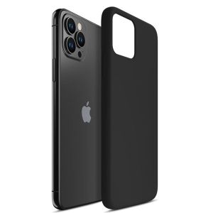 Puzdrá silikonové na Apple iPhone 11 - 3mk HARDY® Mellow Case™ Black