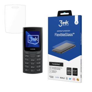 Hybridní nerozbitné sklo na Nokia 105 (2023) - 3mk FlexibleGlass™