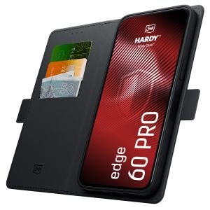 Etui s klapkou na Motorola Edge 60 Pro - 3mk HARDY® Foldy Case™