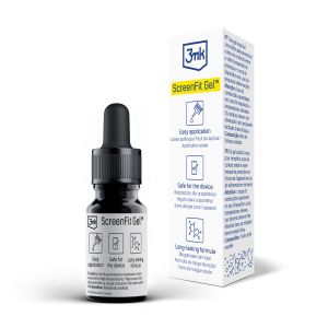 Gel na aplikaci tvrzeného skla - 3mk ScreenFit Gel
