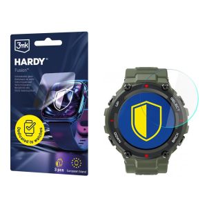 Hybridní sklo na smartwatch Xiaomi Amazfit T-Rex 1.3 - 3mk HARDY® Fusion Watch Protection™