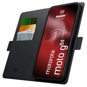 Etui s klapkou na Motorola Moto G84 5G - 3mk HARDY® Foldy Case™