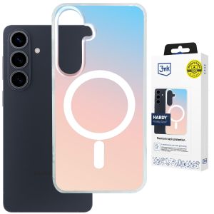 Holografické pouzdro s MagSafe pro Samsung Galaxy S26 – 3mk HARDY® PrisMag Case™