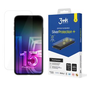 Antinárazová ochranná fólie na Apple iPhone 15 Plus - 3mk SilverProtection+
