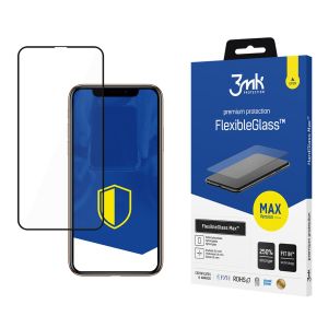 Nepraskající hybridní sklo na Apple iPhone 11 Pro Max - 3mk FlexibleGlass Max