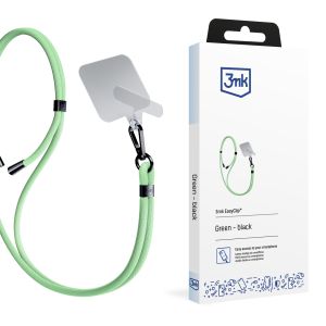 Smycz do smartphonu 3mk EasyClip Green (black)