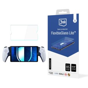 Nepraskající hybridní sklo na Sony PlayStation Portal - 3mk FlexibleGlass Lite