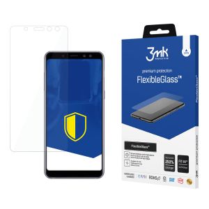 Hybridní nerozbitné sklo na Samsung Galaxy A8 2018 - 3mk FlexibleGlass™
