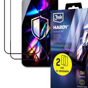 2x Temperované sklo na Motorola Moto G14 - 3mk HARDY® Hardura 9H™