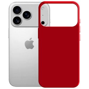 Silikonové pouzdro pro Apple iPhone 17 Pro - 3mk HARDY® Mellow Case™ Red