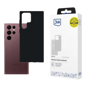 Pouzdro na Samsung Galaxy S22 Ultra 5G - 3mk Matt Case Černá