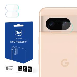 Sklo na objektiv fotoaparátu pro Google Pixel 8 5G - 3mk Lens Protection