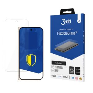 Hybridní nerozbitné sklo na Google Pixel 9 Pro Fold (front) - 3mk FlexibleGlass™