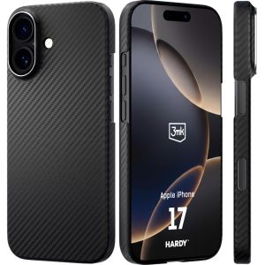 Pouzdro z aramidového vlákna s MagSafe na Apple iPhone 17 - 3mk HARDY® Aramid MagCase™