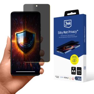 Fólie pro soukromí na Motorola Moto G84 5G - 3mk Silky Matt Privacy