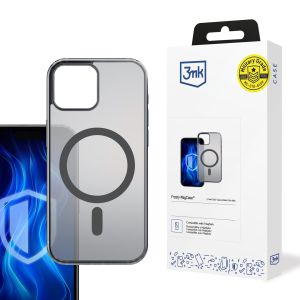 Pouzdro na Apple iPhone 15 Plus - 3mk Frosty MagCase Černý