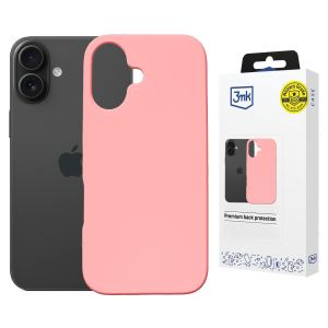 Silikonové pouzdro s MagSafe pro Apple iPhone 16 - 3mk HARDY® Mellow MagCase™ Pink