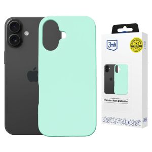 Puzdrá silikonové s MagSafe na Apple iPhone 16 Plus - 3mk HARDY® Mellow MagCase™ Teal