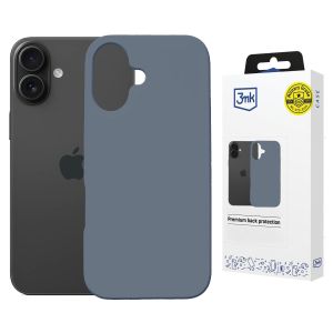 Puzdrá silikonové s MagSafe na Apple iPhone 16 - 3mk HARDY® Mellow MagCase™ Ultramarine