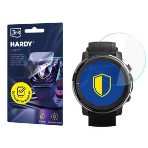 Hybridní sklo na smartwatch Xiaomi Amazfit Stratos 3 - 3mk HARDY® Fusion Watch Protection™