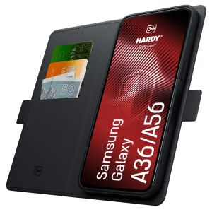 Etui s klapkou na Samsung Galaxy A36/A56 - 3mk HARDY® Foldy Case™