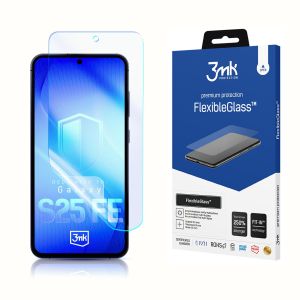 Hybridní nerozbitné sklo na Samsung Galaxy S25 FE - 3mk FlexibleGlass™