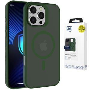 PřDarken case with MagSafe for Apple iPhone 16 Pro Max - 3mk HARDY® Hazy MagCase™ Green