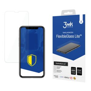 Nerozbitné hybridní sklo na Apple iPhone 11 Pro Max - 3mk FlexibleGlass Lite
