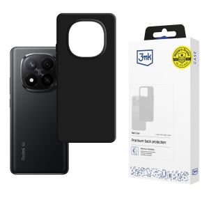 Pouzdro na Redmi Note 14 Pro+ - 3mk Matt Case Black