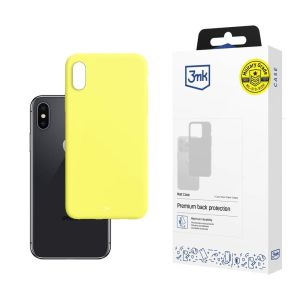 Pouzdro na Apple iPhone X/XS - 3mk Matt Case Lime