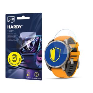 Hybridní sklo na smartwatch Garmin Fenix 8 Amoled 47mm  - 3mk HARDY® Fusion Watch Protection™