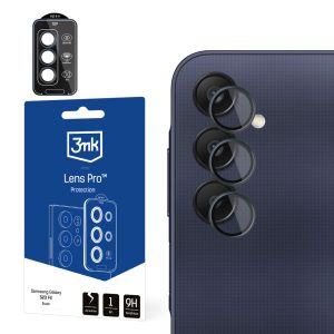 Temperované sklo na objektiv fotoaparátu pro Samsung Galaxy A25 5G - 3mk Lens Protection Pro Black
