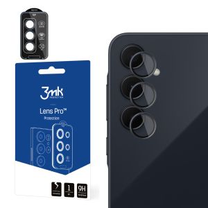 Temperované sklo na objektiv fotoaparátu pro Samsung Galaxy A35 5G - 3mk Lens Protection Pro Black