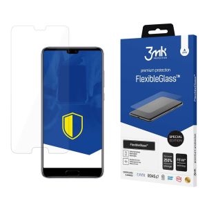 Nerušivé hybridní sklo na Huawei P20 - 3mk FlexibleGlass