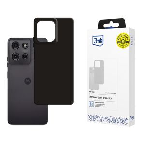 Pouzdro na Motorola Moto G75 - 3mk Matt Case Černá