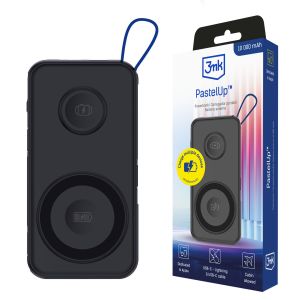 Powerbanka 3mk PastelUp 10 000 mAh 22,5 W MagSafe QI USB-A USB-C Lightning Růžová