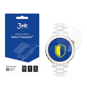 Ochranné sklo na displej chytrých hodinek Huawei Watch GT 3 Pro Elegant 43mm - 3mk Watch Protection