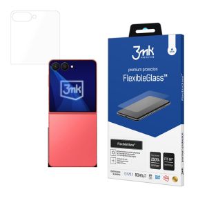 Hybridní nerozbitné sklo na Samsung Galaxy Z Flip 7 - 3mk FlexibleGlass™