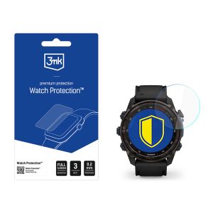 Ochranné sklo na displej chytrých hodinek Garmin Descent Mk3i (51mm) - 3mk Watch Protection