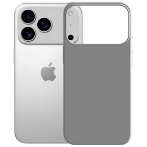 Silikonové pouzdro pro Apple iPhone 17 Pro Max - 3mk HARDY® Mellow Case™ Gray