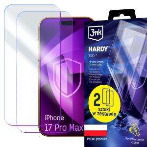 2x Ochranná fólie na Apple iPhone 17 Pro Max - 3mk HARDY® ARC+