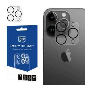 Pancéřová ochrana přístroje pro Apple iPhone 12 Pro - 3mk Lens Pro Full Cover