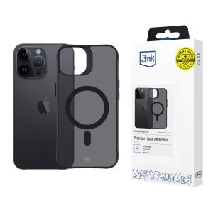 Pouzdro na Apple iPhone 14 Pro - 3mk Smoke MagCase