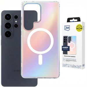 Holografické pouzdro s MagSafe pro Samsung Galaxy S26 Ultra – 3mk HARDY® PrisMag Case™