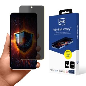Fólie pro soukromí na Samsung Galaxy S24 FE - 3mk Silky Matt Privacy