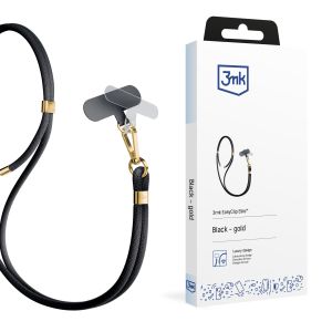Smyč do smartphonu 3mk EasyClip Elite Black (gold)